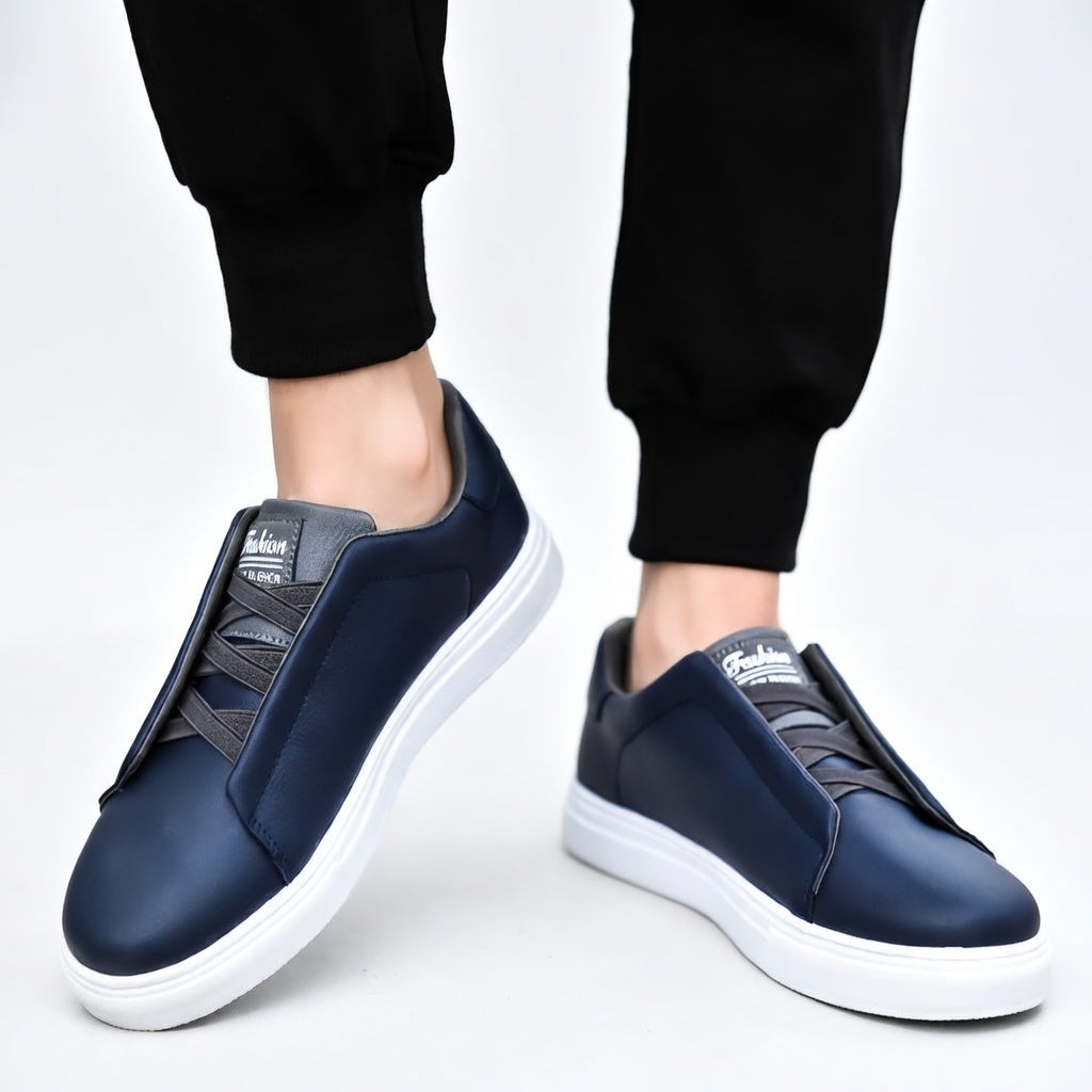 Santiago - Zapatillas Urbanas Minimalistas de Cuero Premium