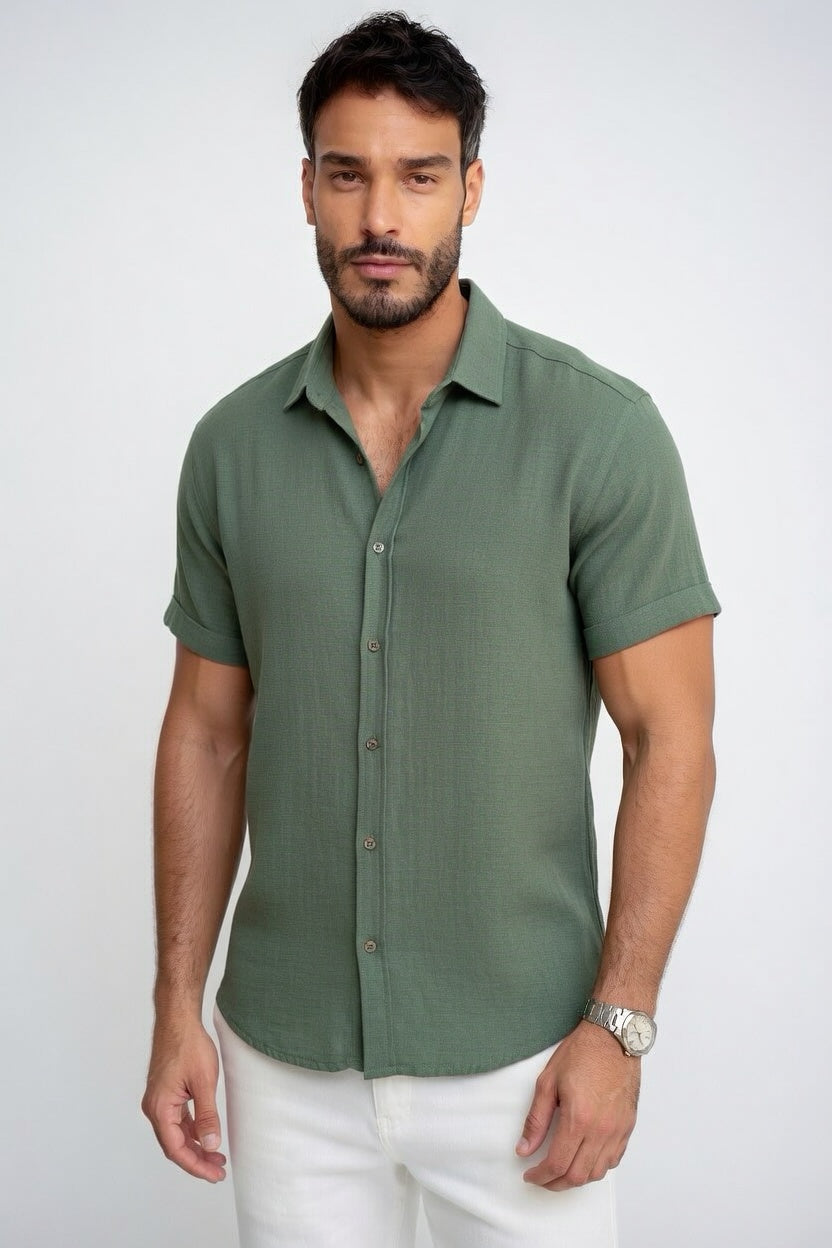 Diego - Camisa Verano Texturizada