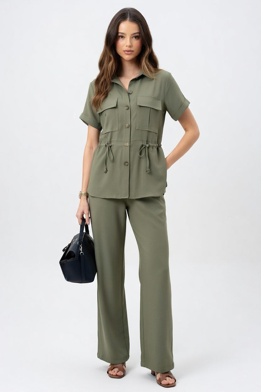 Mariana - Conjunto Camisa Elegante