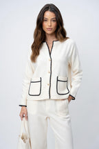 Isabella - Conjunto Chaqueta Contrastado