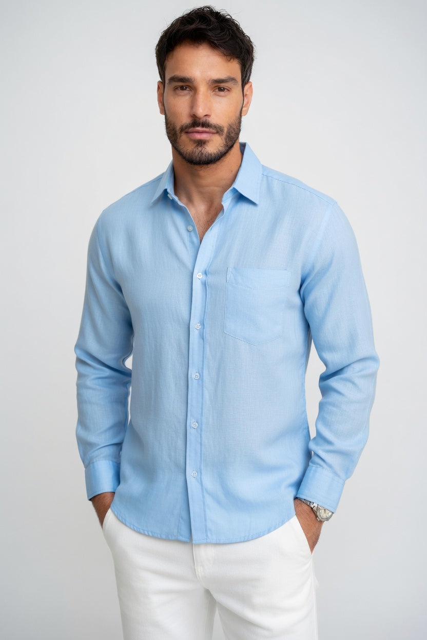 Nathan - Camisa Abotonada Casual