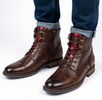 Santiago - Botas Cuero Vintage