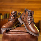 Emiliano - Botas Cuero Cordones