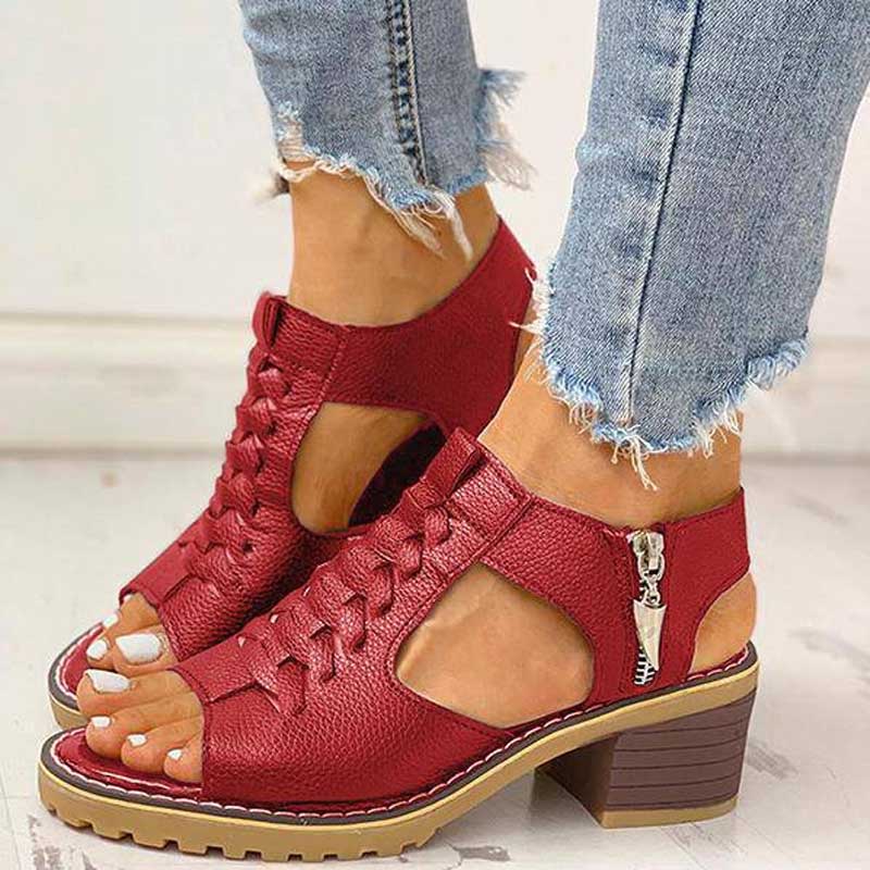 Sandalias Thalia (Tacón + Estabilidad + Confort+) ¡Nueva Colección!
