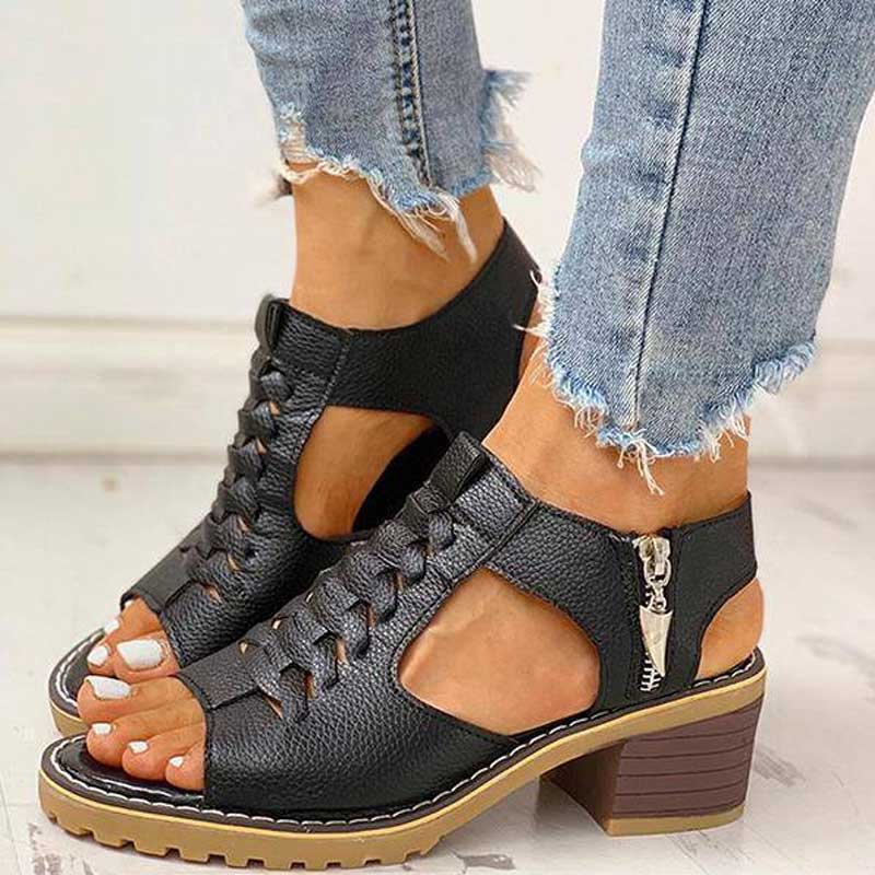 Sandalias Thalia (Tacón + Estabilidad + Confort+) ¡Nueva Colección!