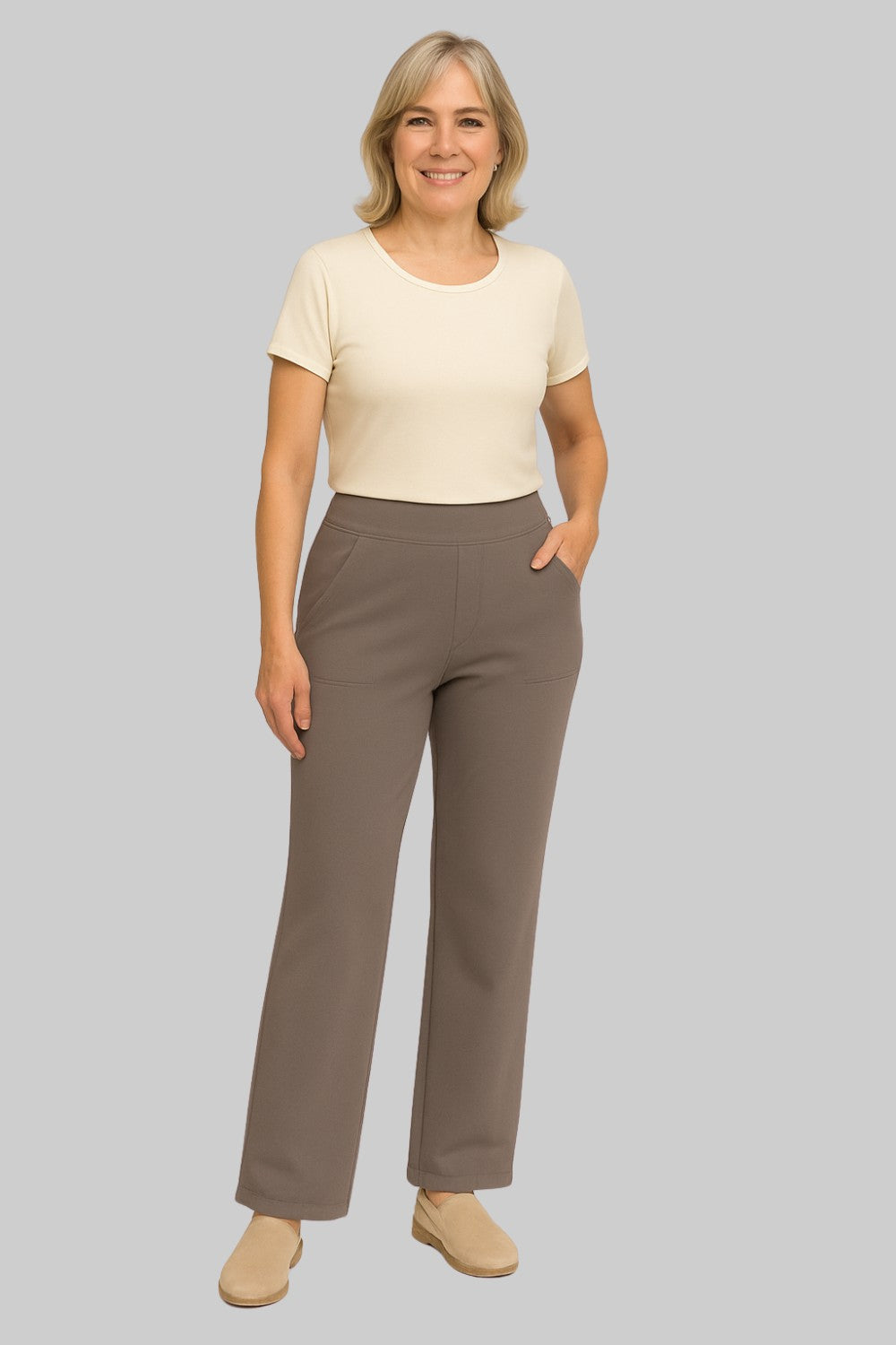 Antonia - Pantalón Recto Premium